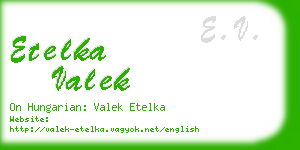 etelka valek business card